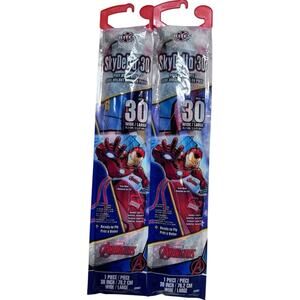 2-Pack Marvel SkyDelta Iron Man Kite (30″) Handle, Line & Skytails® Ready To Fly